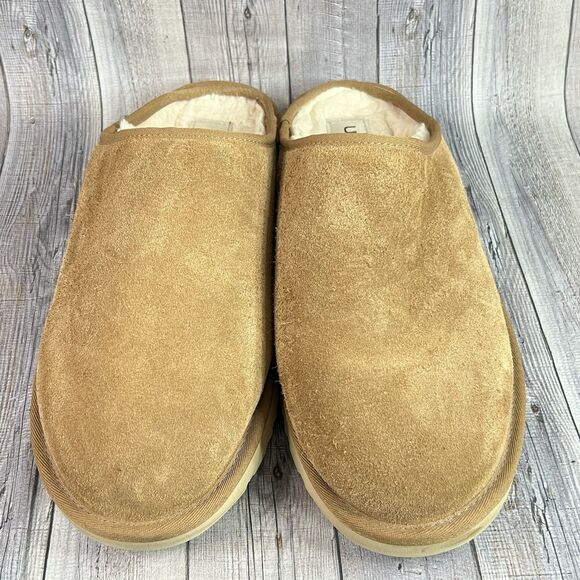 UGG CLASSIC SLIP-ON MEN SLIPPERS CHESTNUT SUEDE US 13 /UK 12 /EU 46 - Picture 6 of 9